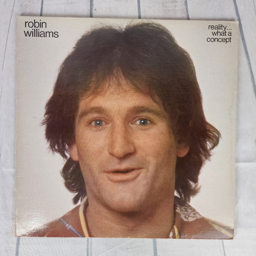 Robin Williams 1979 Reality What a Concept Comedy Improv Vinyl Record